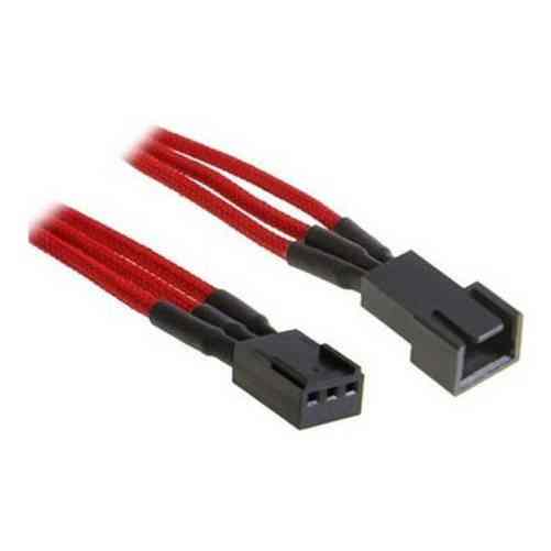Cable Bitfenix Extensor 3 Pin Rojo 90cm